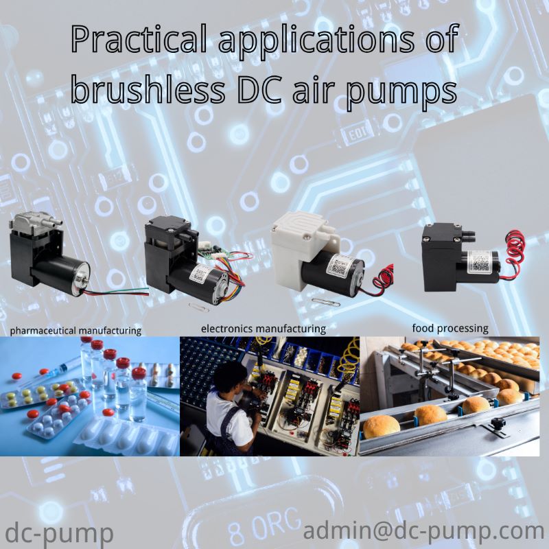 brushless DC air pumps